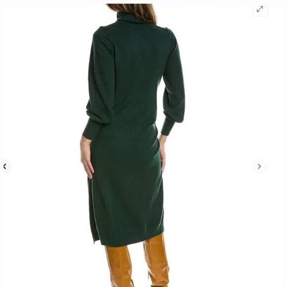 Ted Baker Aavvaa Women's Knitted Dress Ruched Side Detail US Size 14 Ted Size 6 - Picture 3 of 13